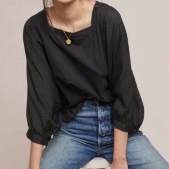 Anthropologie Tops - Anthropologie | Akemi & Kin Black Decker Top S